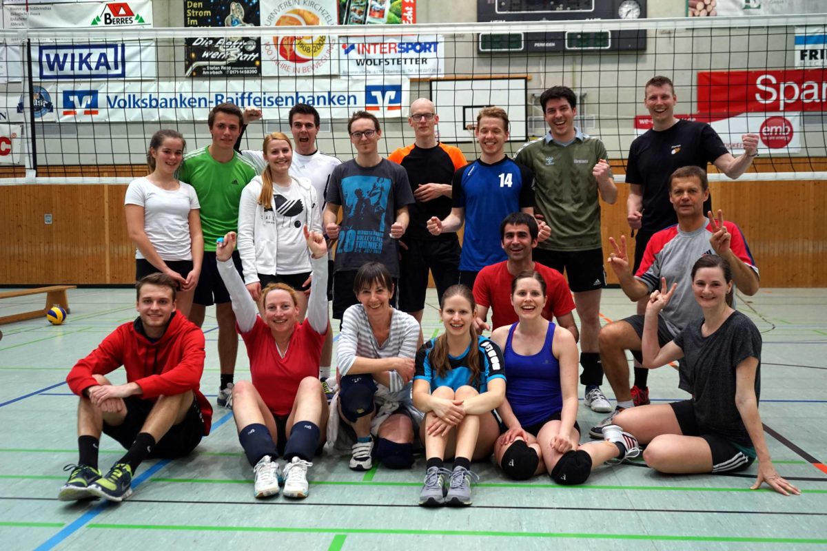 21 JAHRE : die ewig junge Stadtmeisterschaft im Volleyball kürte neuen Stadtmeister 2016